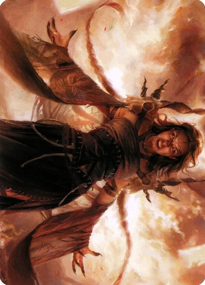 Dragon's Rage Channeler Art Card [Modern Horizons 2 Art Series]