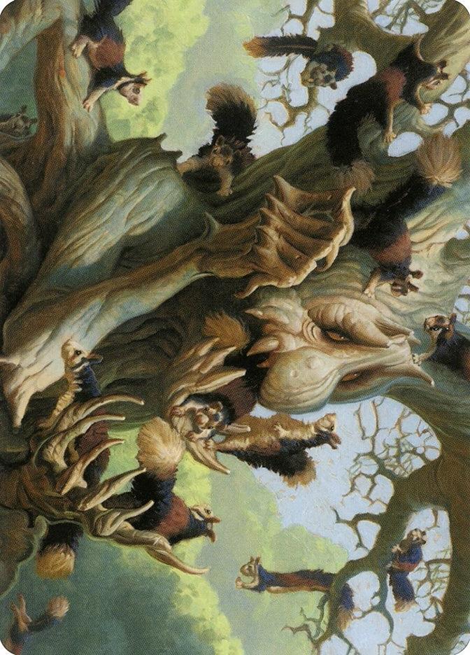 Scurry Oak Art Card [Modern Horizons 2 Art Series]