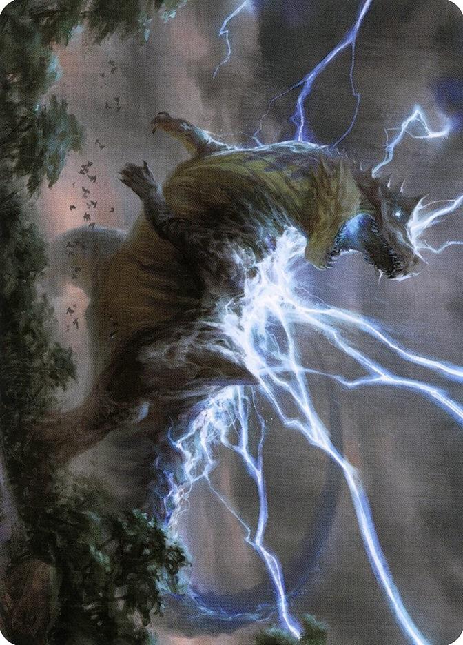 Thrasta, Tempest's Roar Art Card (41) [Modern Horizons 2 Art Series]