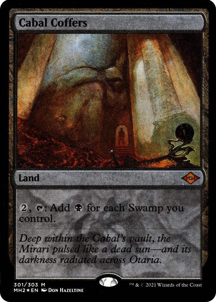 Cabal Coffers (Foil Etched) [Modern Horizons 2]