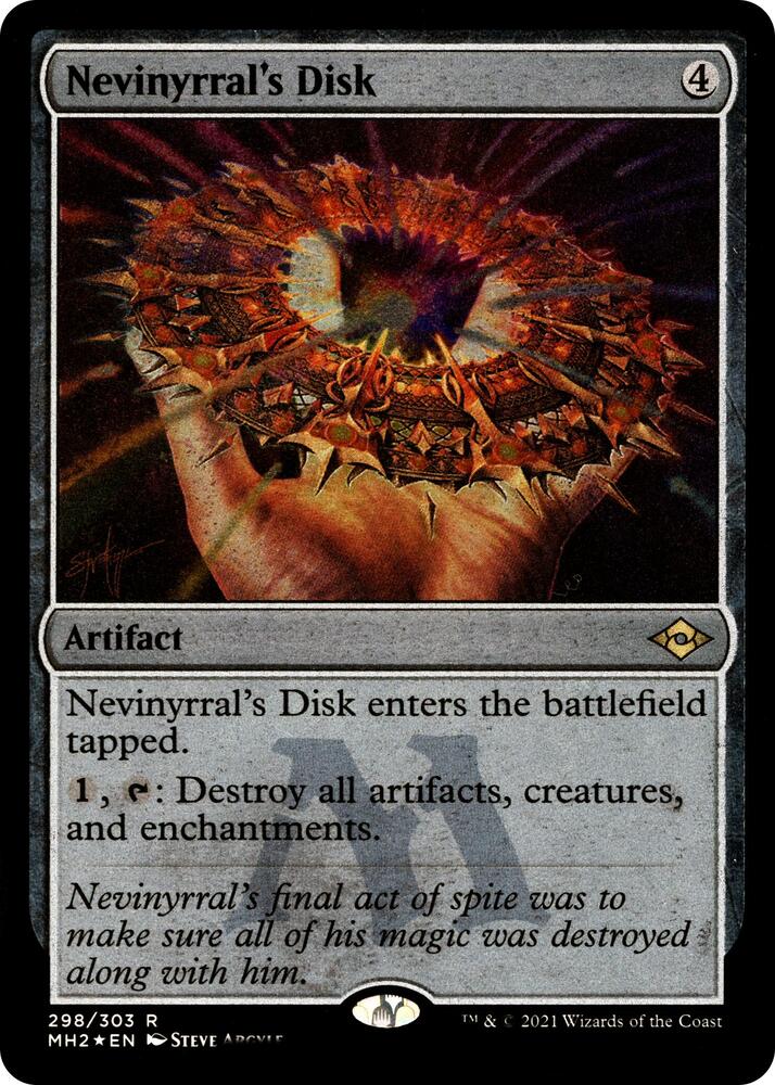 Nevinyrral's Disk (Foil Etched) [Modern Horizons 2]