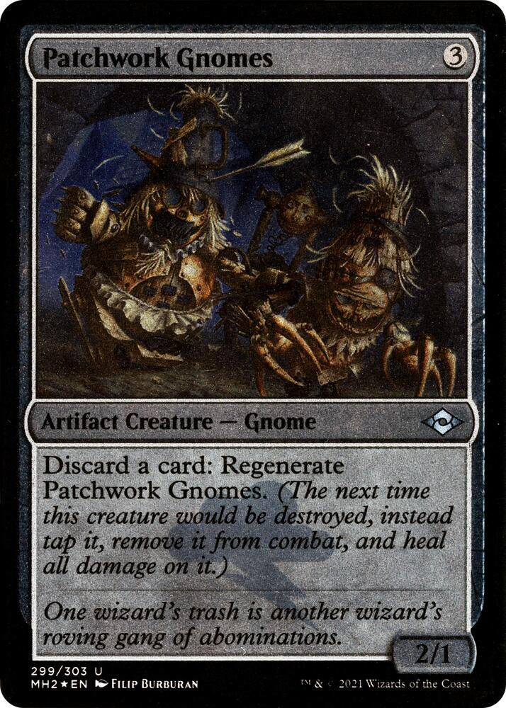 Patchwork Gnomes (Foil Etched) [Modern Horizons 2]