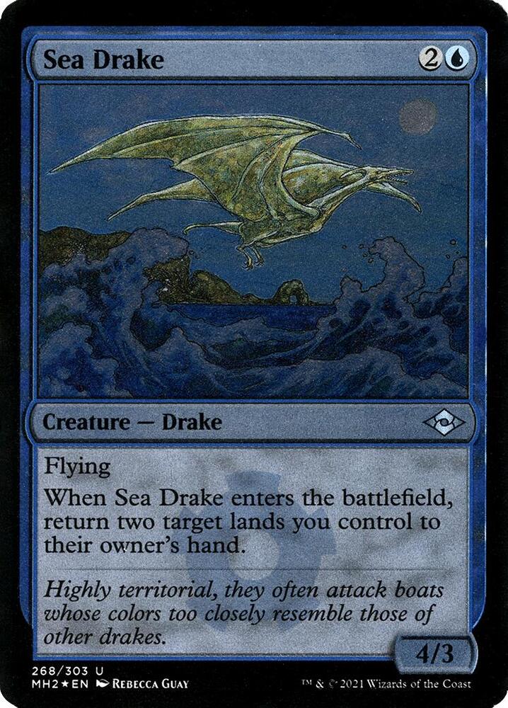 Sea Drake (Foil Etched) [Modern Horizons 2]