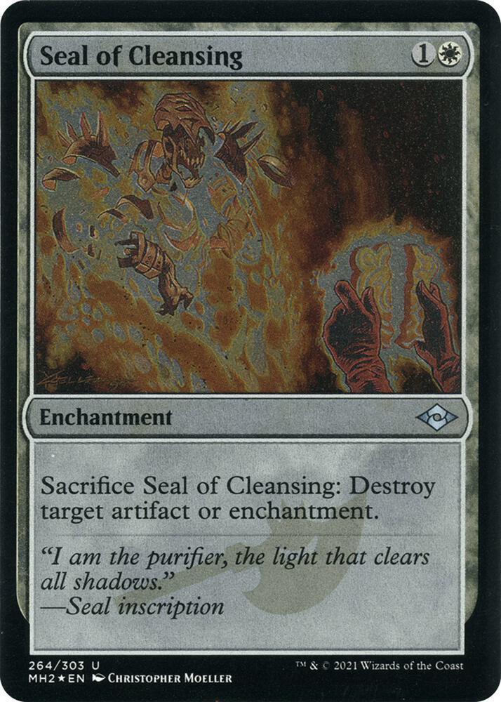 Seal of Cleansing (Foil Etched) [Modern Horizons 2]