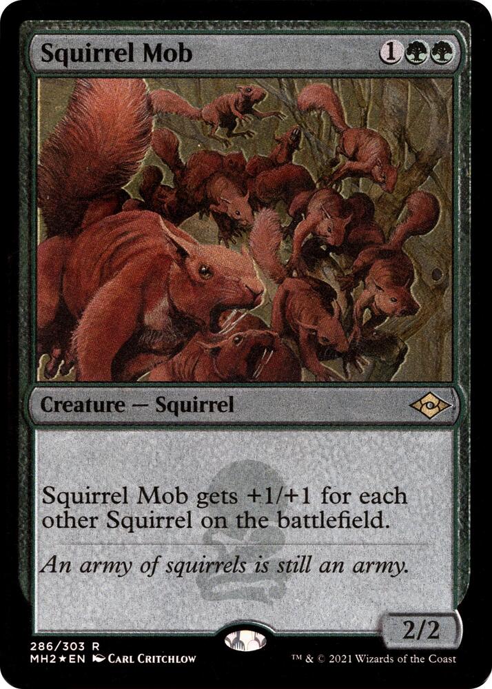 Squirrel Mob (Foil Etched) [Modern Horizons 2]