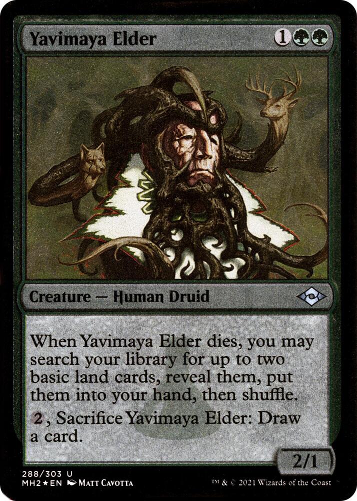 Yavimaya Elder (Foil Etched) [Modern Horizons 2]