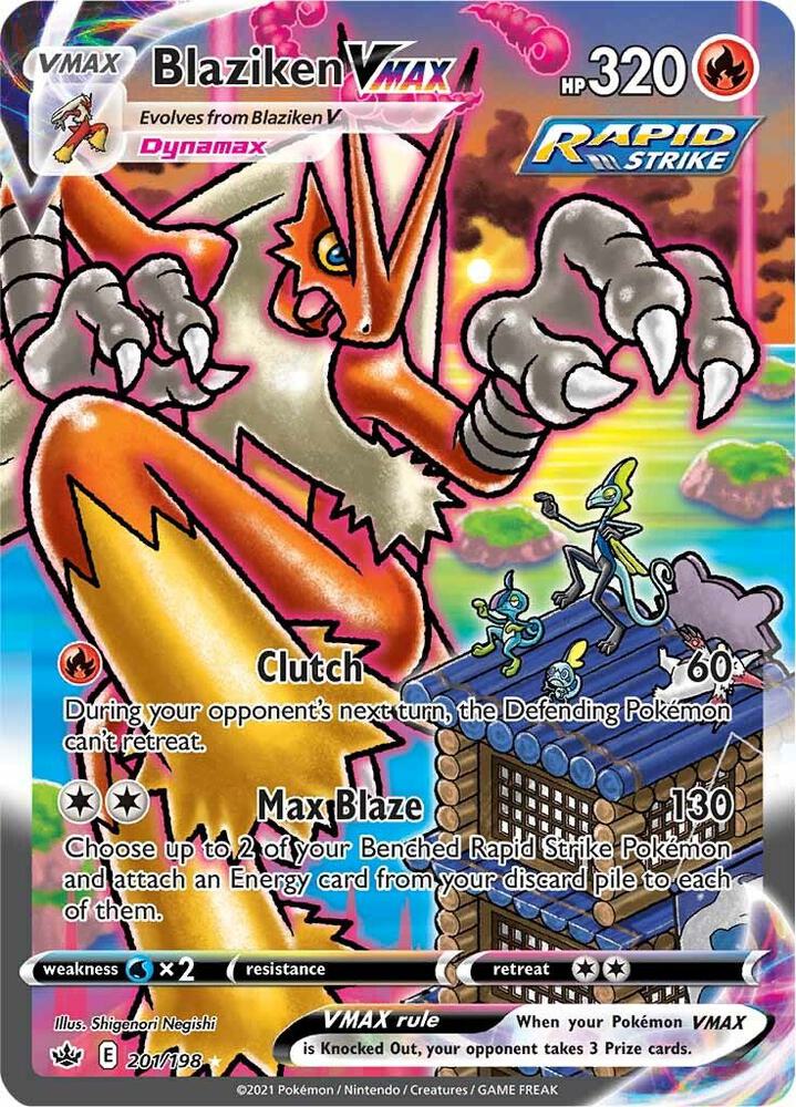 Blaziken VMAX (201/198) [Sword & Shield: Chilling Reign]