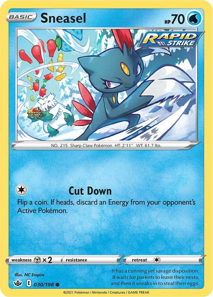 Sneasel (030/198) [Sword & Shield: Chilling Reign]