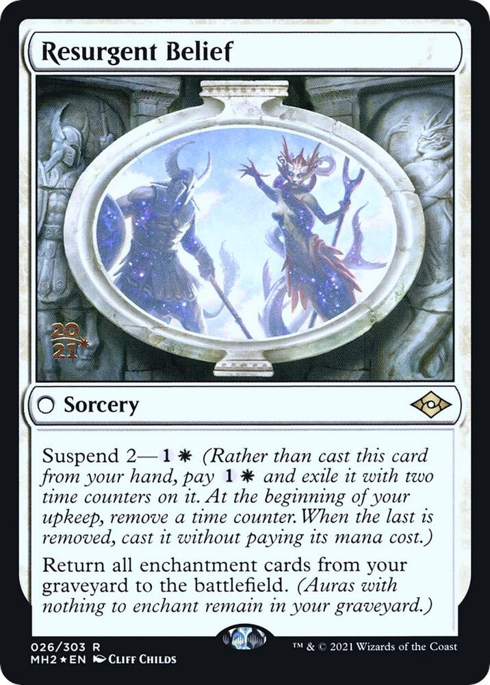 Resurgent Belief [Modern Horizons 2 Prerelease Promos]
