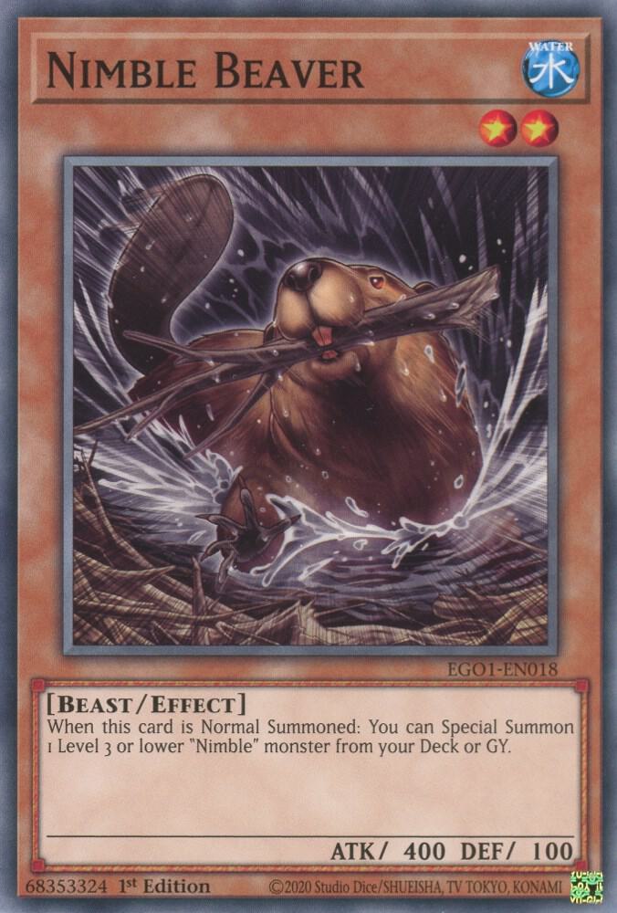 Nimble Beaver [EGO1-EN018] Common