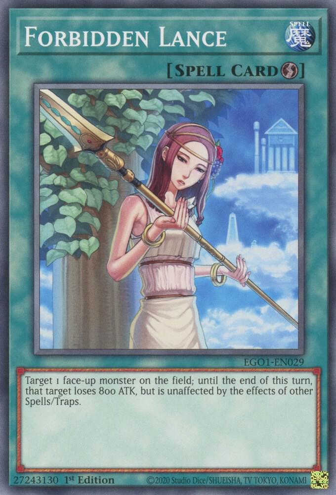 Forbidden Lance [EGO1-EN029] Common