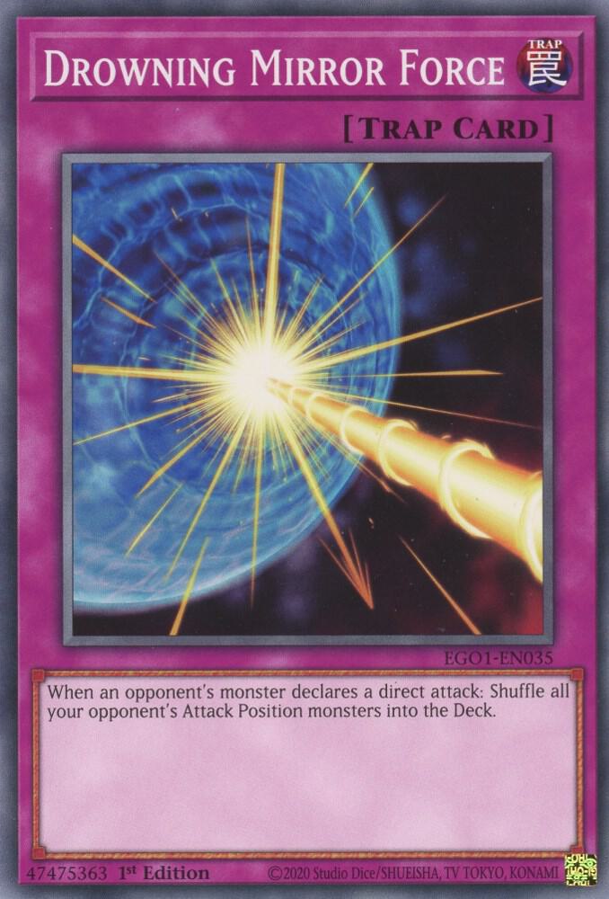 Drowning Mirror Force [EGO1-EN035] Common