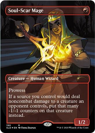 Soul-Scar Mage (Borderless) [Secret Lair Drop Series]