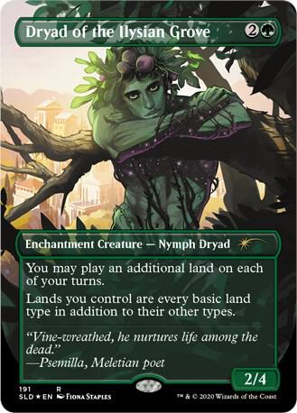 Dryad of the Ilysian Grove (Borderless) [Secret Lair Drop Series]