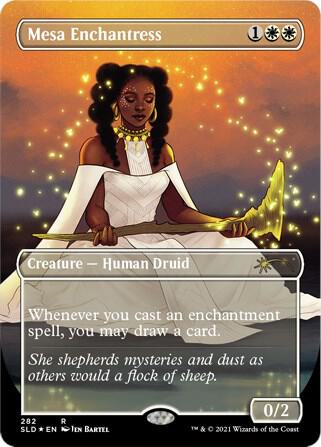 Mesa Enchantress (Borderless) [Secret Lair Drop Series]