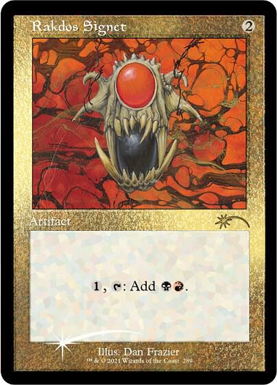 Rakdos Signet (Retro) (Foil Etched) [Secret Lair Drop Series]