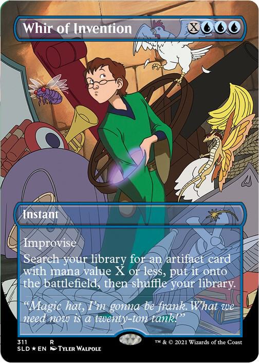 Whir of Invention (Borderless) [Secret Lair Drop Series]