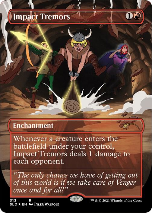 Impact Tremors (Borderless) [Secret Lair Drop Series]