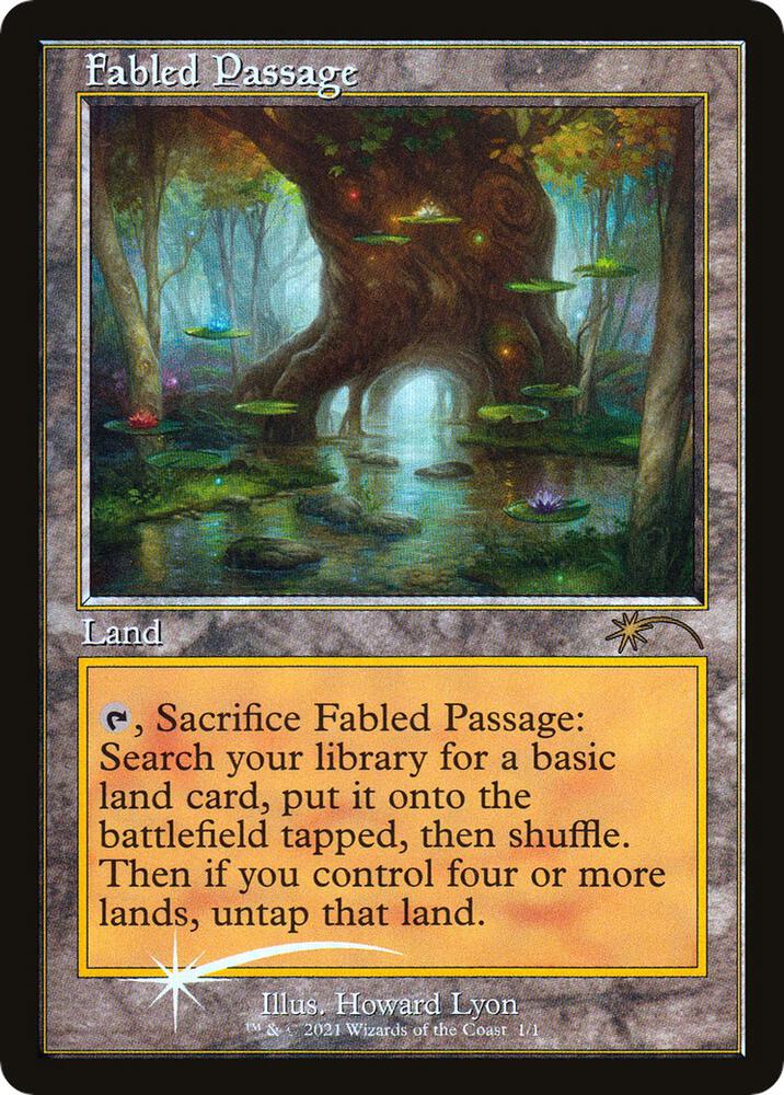 Fabled Passage (Promo) [Wizards Play Network 2021]