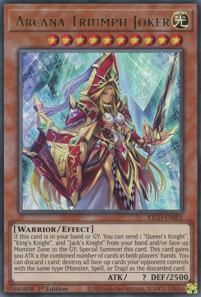 Arcana Triumph Joker (Ultra Rare) [KICO-EN001] Ultra Rare