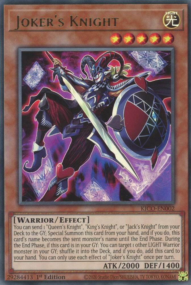 Joker's Knight (Ultra Rare) [KICO-EN002] Ultra Rare