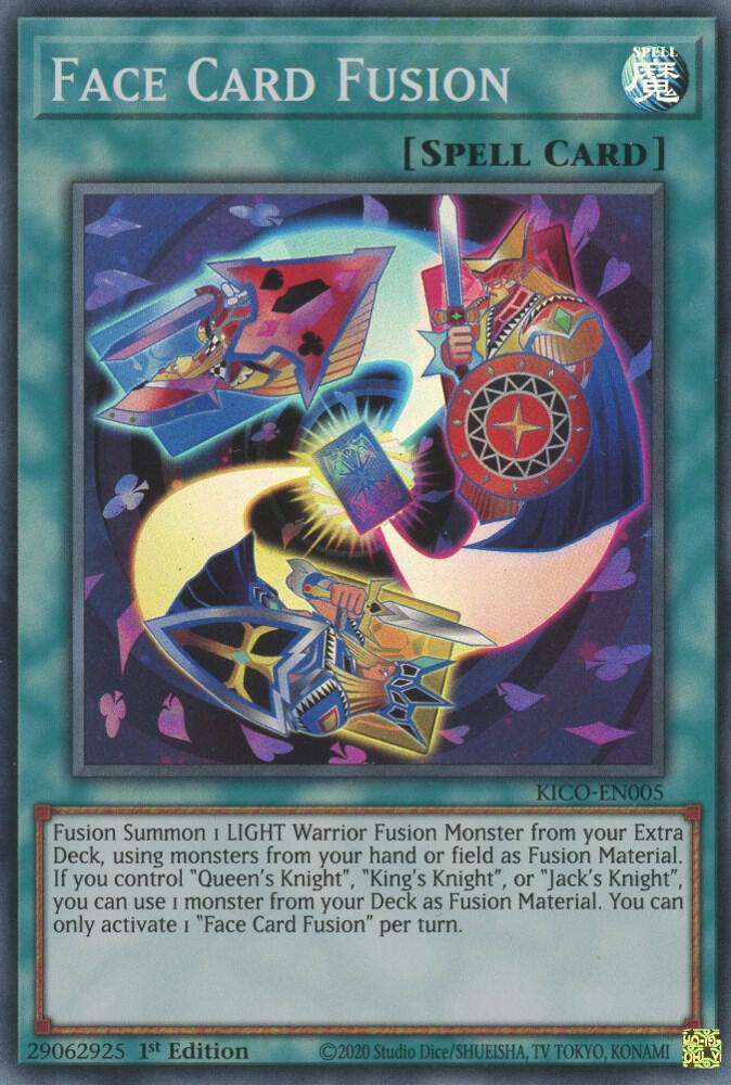 Face Card Fusion (Super Rare) [KICO-EN005] Super Rare
