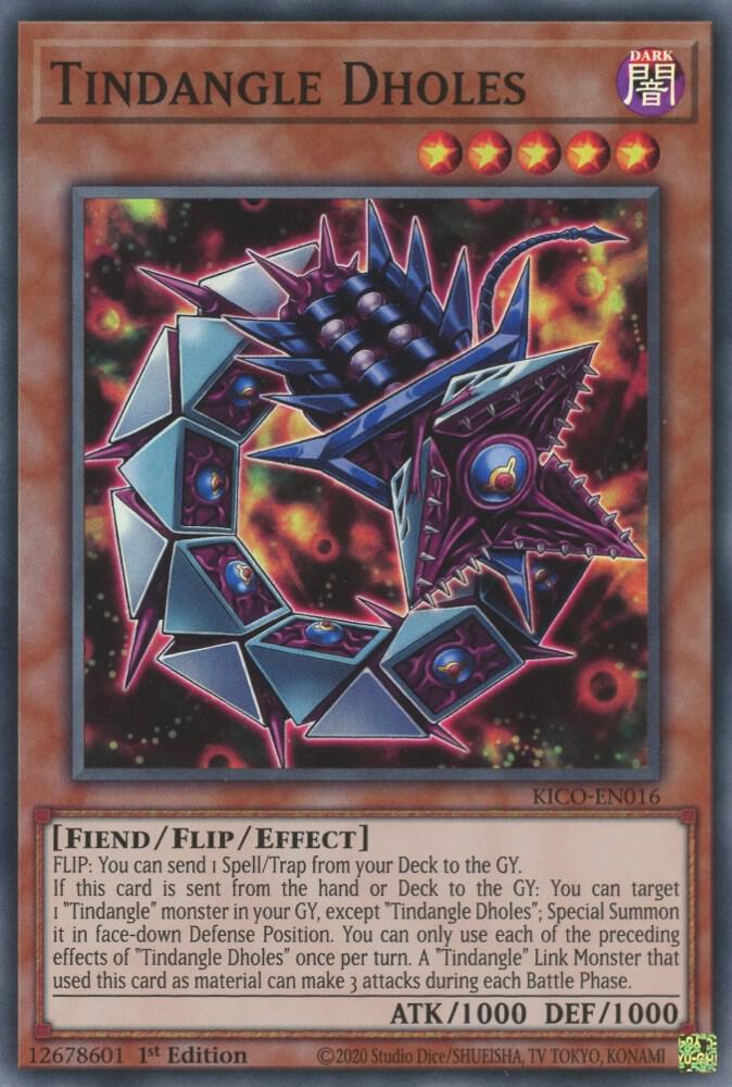 Tindangle Dholes (Super Rare) [KICO-EN016] Super Rare