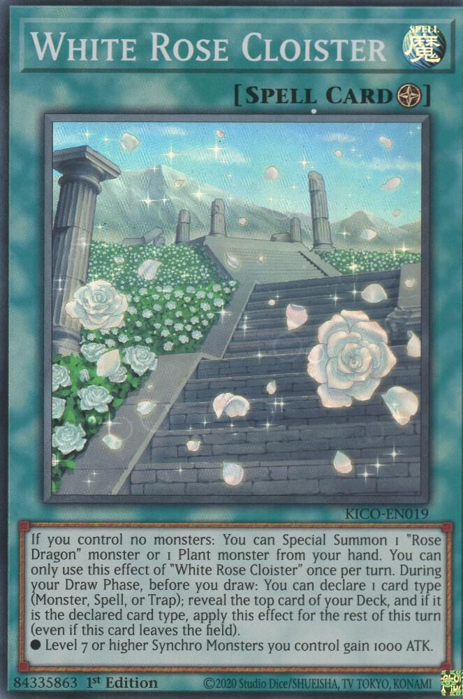 White Rose Cloister (Super Rare) [KICO-EN019] Super Rare