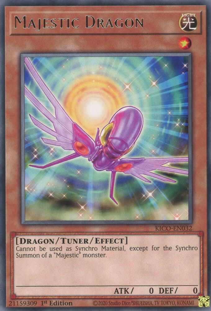 Majestic Dragon [KICO-EN032] Rare