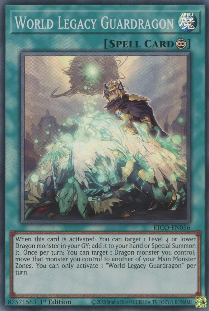 World Legacy Guardragon [KICO-EN056] Super Rare