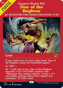 Den of the Bugbear (Dungeon Module) [Dungeons & Dragons: Adventures in the Forgotten Realms]