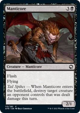 Manticore [Dungeons & Dragons: Adventures in the Forgotten Realms]