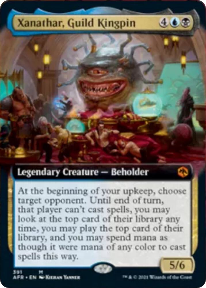 Xanathar, Guild Kingpin (Extended Art) [Dungeons & Dragons: Adventures in the Forgotten Realms]