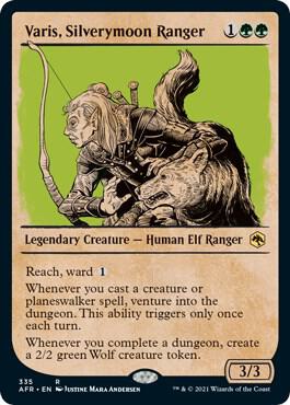 Varis, Silverymoon Ranger (Showcase) [Dungeons & Dragons: Adventures in the Forgotten Realms]