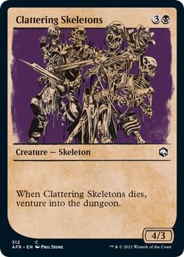 Clattering Skeletons (Showcase) [Dungeons & Dragons: Adventures in the Forgotten Realms]