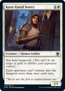 Keen-Eared Sentry [Dungeons & Dragons: Adventures in the Forgotten Realms]