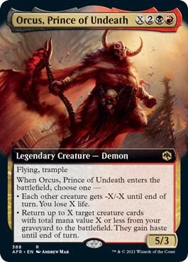 Orcus, Prince of Undeath (Extended Art) [Dungeons & Dragons: Adventures in the Forgotten Realms]