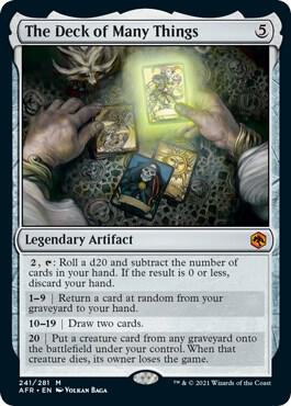 The Deck of Many Things [Dungeons & Dragons: Adventures in the Forgotten Realms]