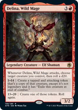Delina, Wild Mage [Dungeons & Dragons: Adventures in the Forgotten Realms]