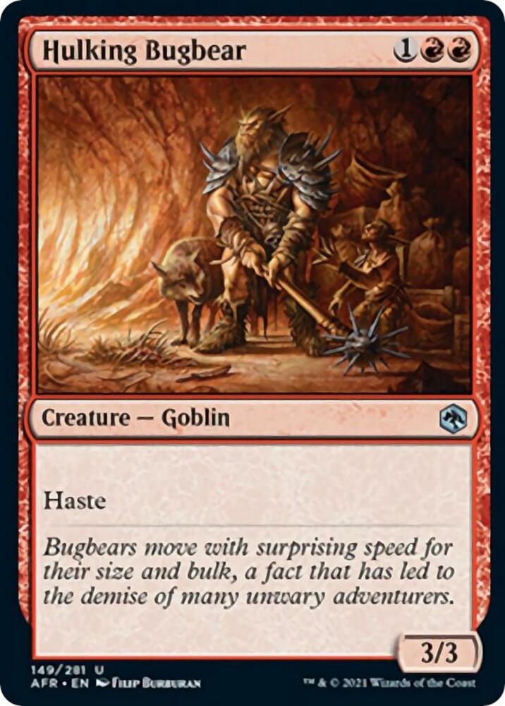 Hulking Bugbear [Dungeons & Dragons: Adventures in the Forgotten Realms]