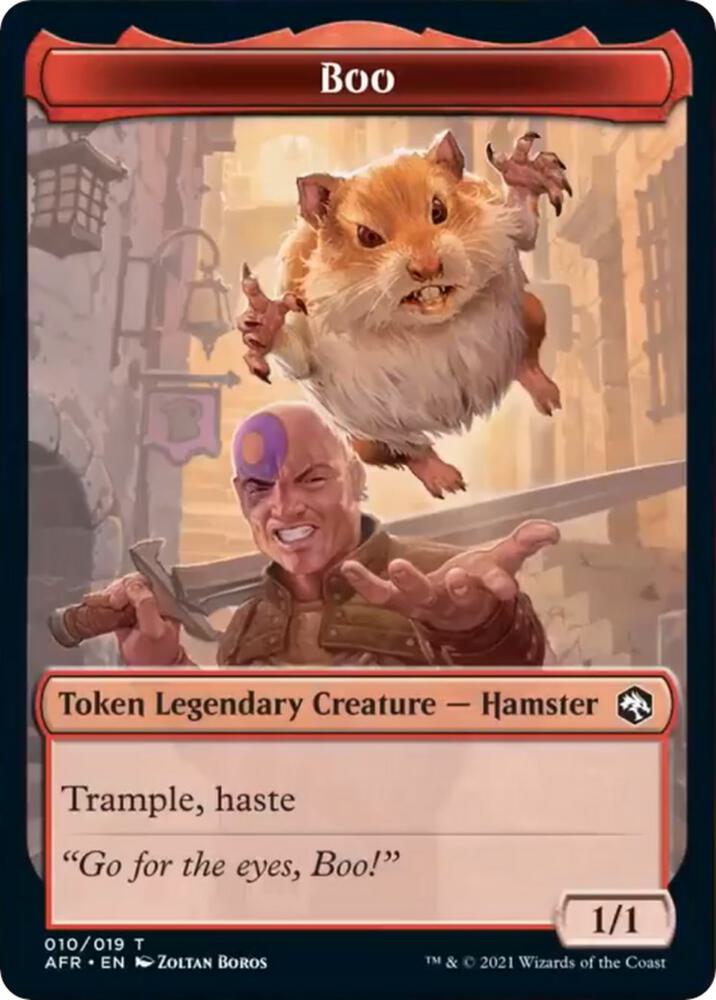 Boo Token [Dungeons & Dragons: Adventures in the Forgotten Realms Tokens]