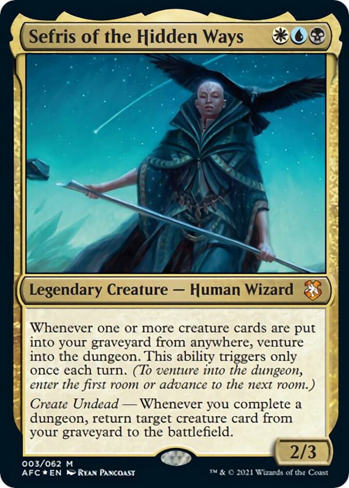 Sefris of the Hidden Ways [Dungeons & Dragons: Adventures in the Forgotten Realms Commander]