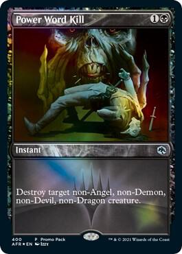 Power Word Kill (Promo Pack) [Dungeons & Dragons: Adventures in the Forgotten Realms]