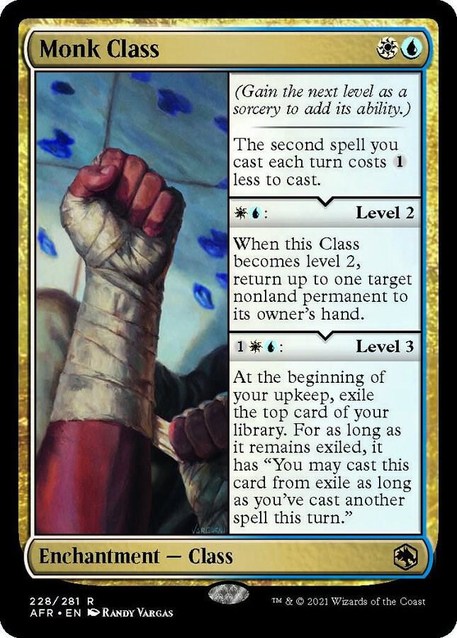 Monk Class [Dungeons & Dragons: Adventures in the Forgotten Realms]