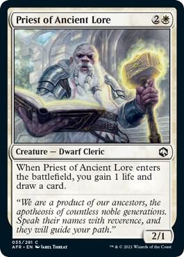 Priest of Ancient Lore [Dungeons & Dragons: Adventures in the Forgotten Realms]