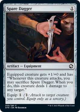 Spare Dagger [Dungeons & Dragons: Adventures in the Forgotten Realms]