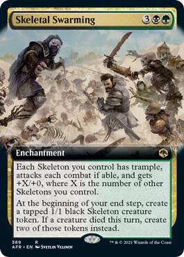 Skeletal Swarming (Extended Art) [Dungeons & Dragons: Adventures in the Forgotten Realms]