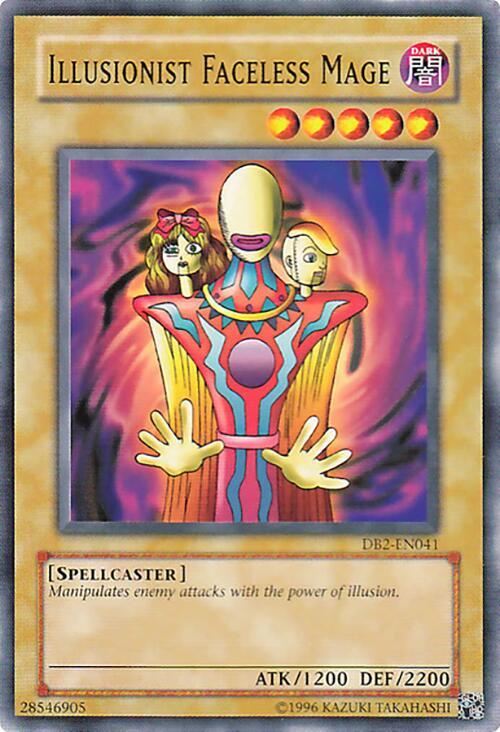 Illusionist Faceless Mage [DB2-EN041] Common