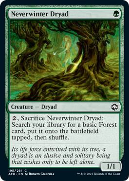Neverwinter Dryad [Dungeons & Dragons: Adventures in the Forgotten Realms]