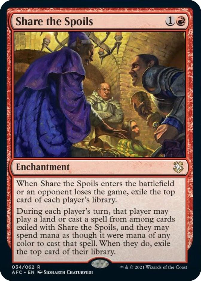 Share the Spoils [Dungeons & Dragons: Adventures in the Forgotten Realms Commander]
